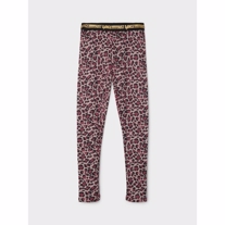 NAME IT Leopard Leggings Just Dance Violet Ice